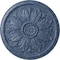 Ekena Millwork Kaya Ceiling Medallion (Fits Canopies up to 5 1/4"), 23 5/8"OD x 1 1/2"P, Americana Crackle CM23KAAMC - alternate 1